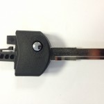UNCUT FLIP KEY HEAD BLADE FOR MAZDA 2 3 5 6 MX5 RX8