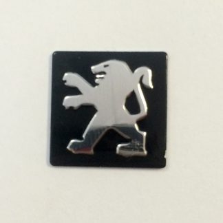 2 X PEUGEOT KEY FOB SELF ADHESIVE BADGE