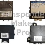 153 -Toyota, Lexus, Peugeot, Citroen immobox with ID 4D-67, 4D-68 and 4D-70