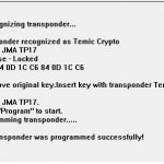 185 – Key copier for Temic Crypto 8C transponders