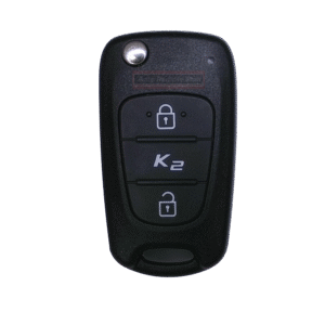 KIA Rio, K2. 3 Button Flip Remote Key ID46. Genuine OEM - Auto Remote Man