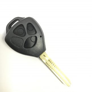 Toyota 3 Button Triangle Remote Case TOY43 Blade (Without Logo)