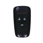 Vauxhall Opel Chevrolet 3 Button Flip Key Case With HU100 Blade