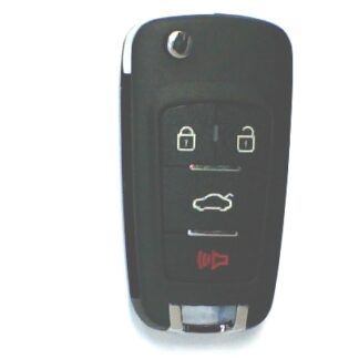 KDB18. Vauxhall Style 3 Button Flip remote.