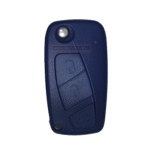 Fiat 3 BUTTON FLIP REMOTE SHELL. Blue.