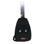 Chrysler Dodge - Jeep - 2+1 Button Remote Key Repair Case With Panic & CY24 Blade