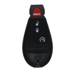 3 Button Fobik Chrysler Remote. Hitag AES 4A.