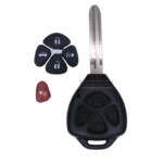 Toyota 4 Button Triangle Remote Case TOY43 Blade.