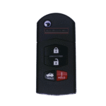 KDB14. Mazda Style 4 Button Flip remote.