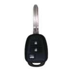 Toyota Land Cruiser, Rav4, HiAce 3 Button Non Flip Remote Key. 128 Bit AES. TOY 43 blade.