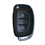Hyundai, Kia, 2 Button Flip Remote Shell.