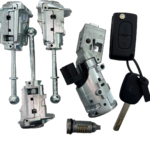 Citroen C3, C4, Berlingo, Peugeot Partner Lock set. VA2.