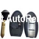 Nissan 3 Button Remote Shell. Micra, Juke, Navara Etc.