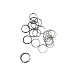 9mm Keyring loops, Suit Ford etc. Pack of 20.